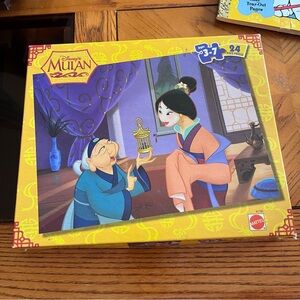 90’s Disney Mulan Puzzle for Kids - 24 Pieces